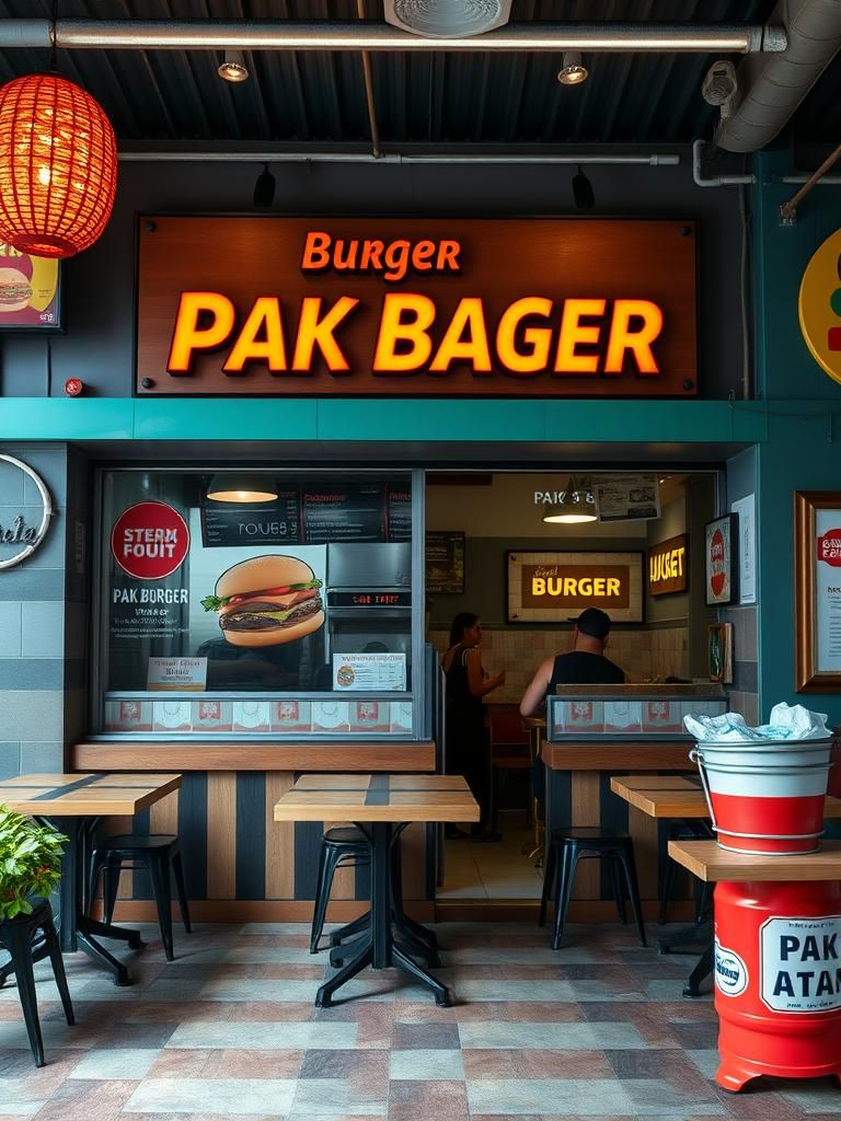 Gerai Burger Pak Atan