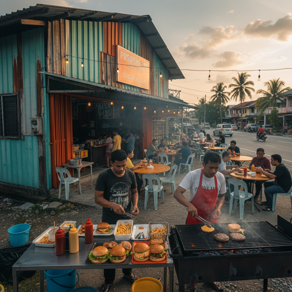 Gigitan Fusipim di Sungai Besar
