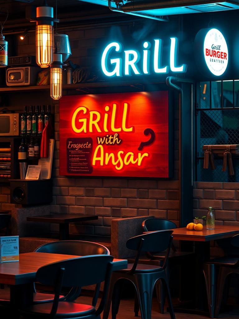 Grill with Ansar