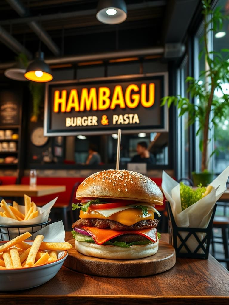 Hambagu Burger & Pasta (Koskam)