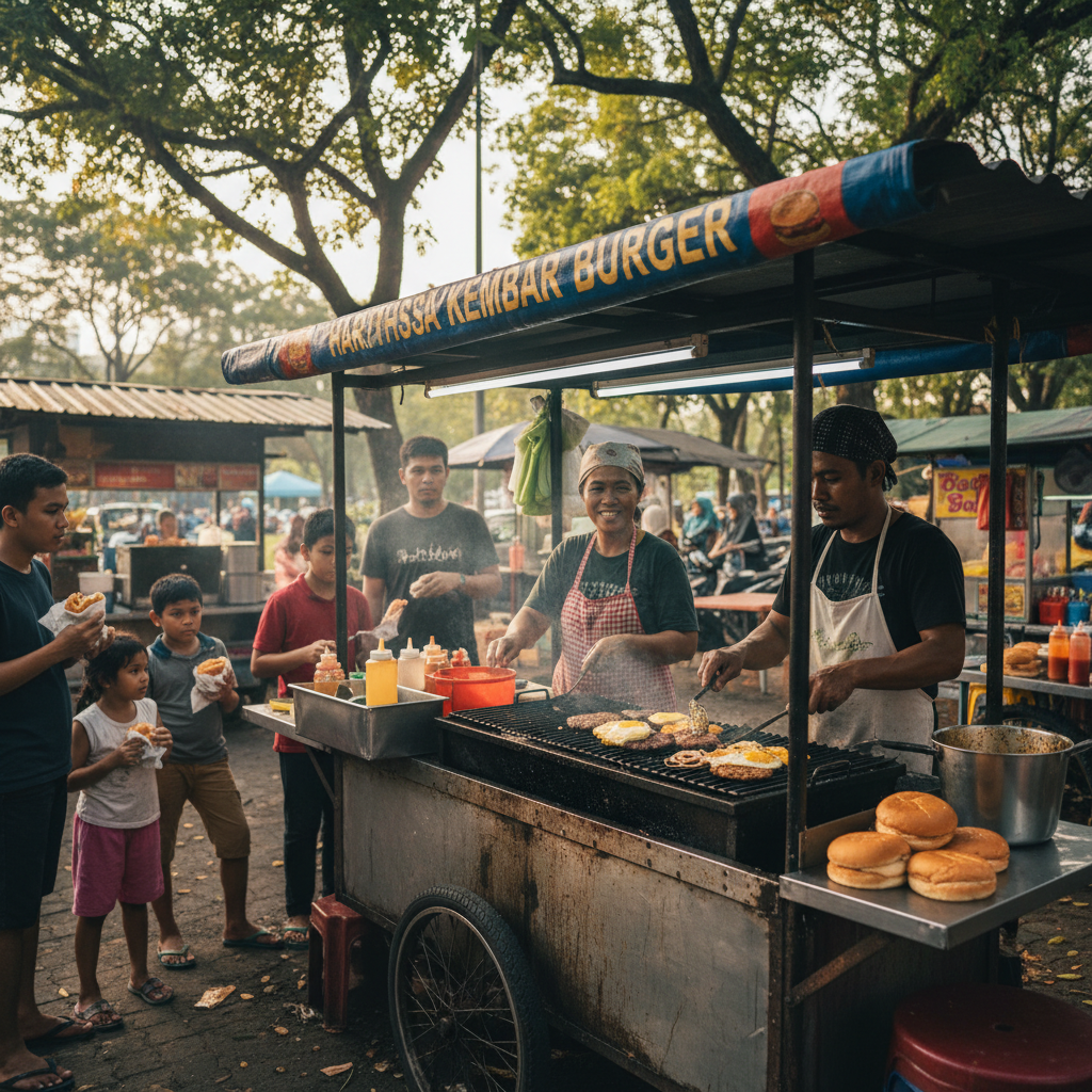 Harithssa Kembar Burger 1 Harithssa Kembar Burger: Terunggul
