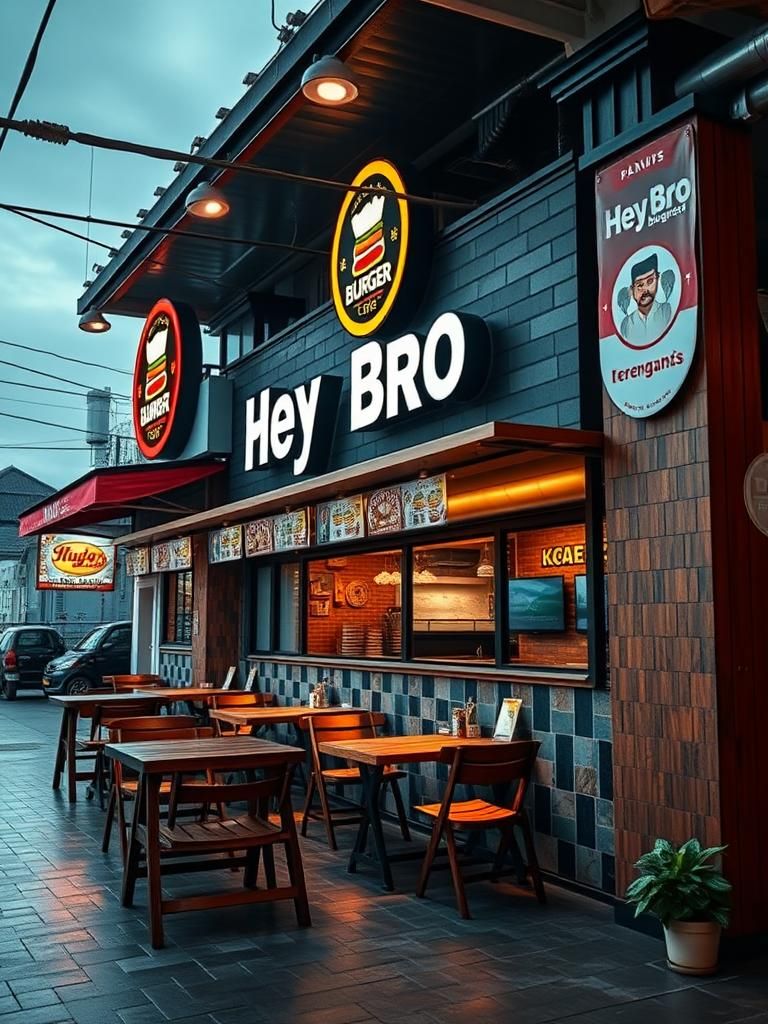 Hey Bro Burger Kuala Terengganu