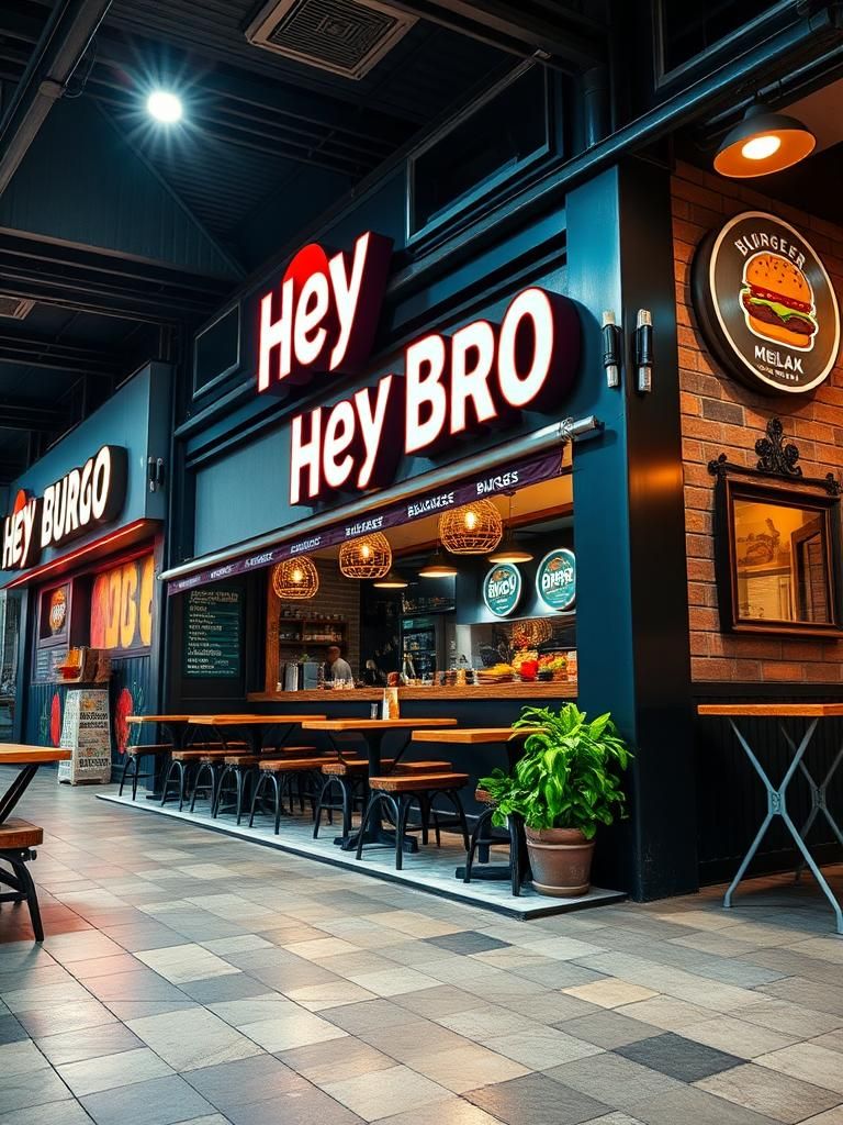 Hey Bro Burger Melaka