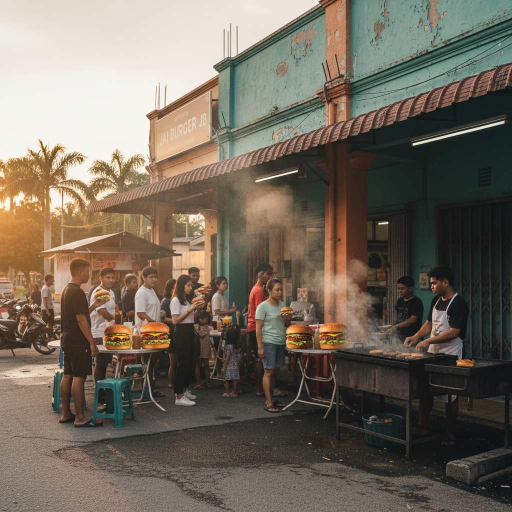 Jai Burger Johor Bahyu - Burger Terbaik