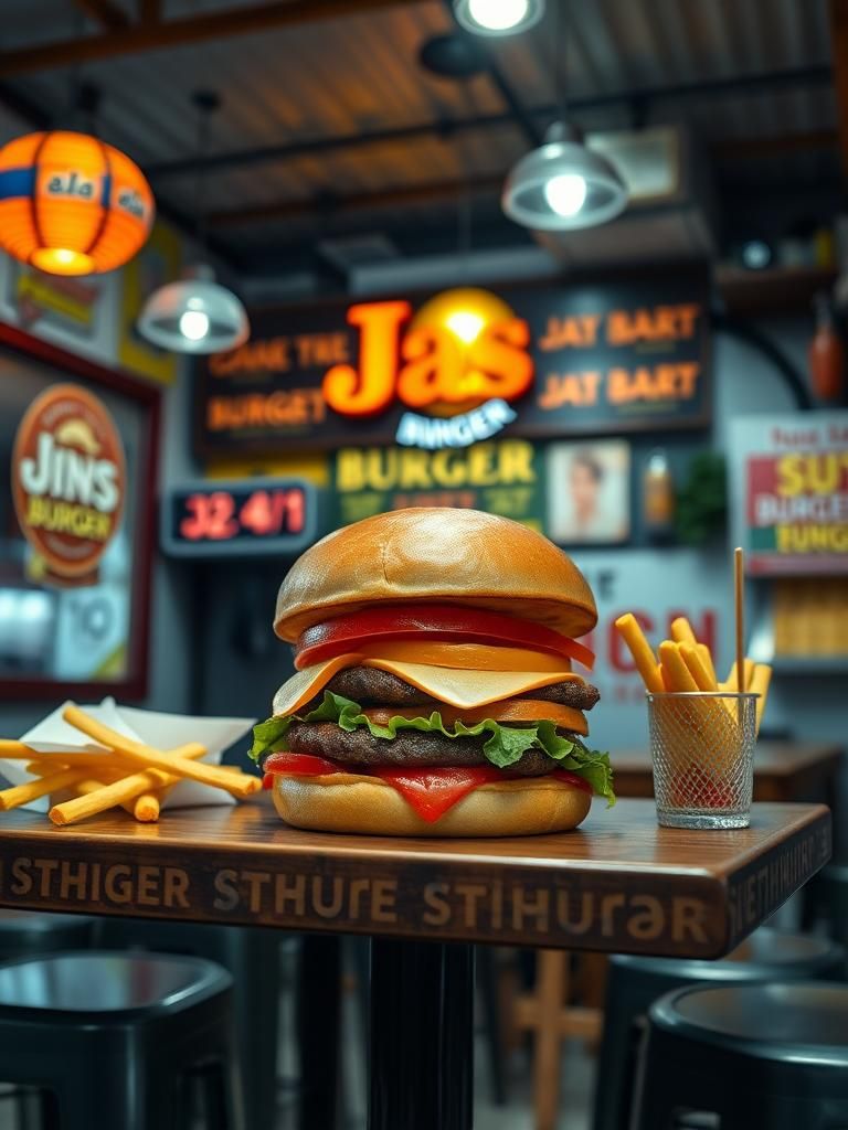 Jas burger lot4 medan selera anjung wawasan pekan baru membakut sabah