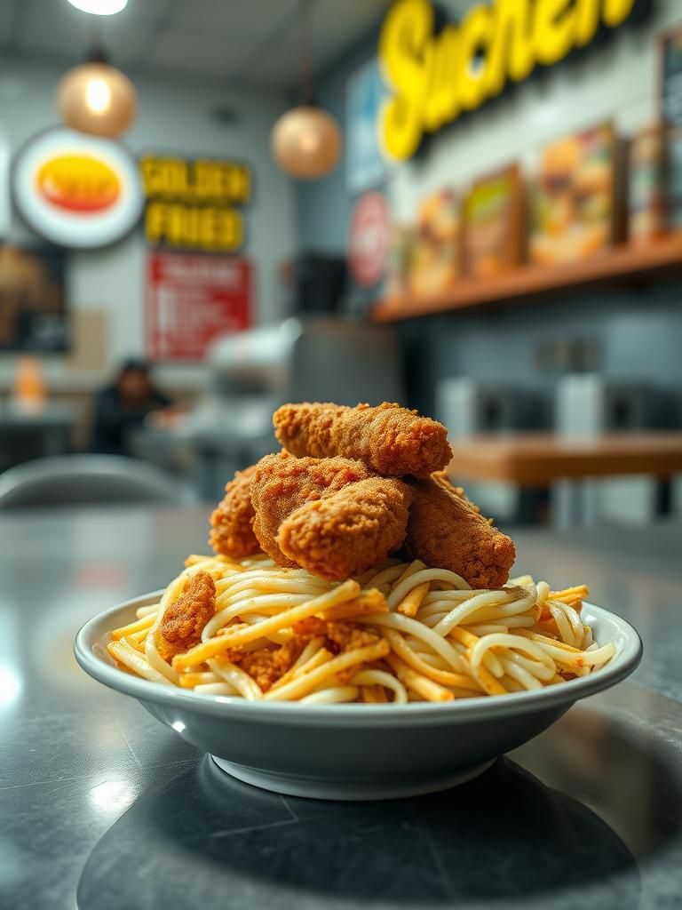 Jayne Kitchen Golden Fried Chicken Nasi Lemak (Kampar)