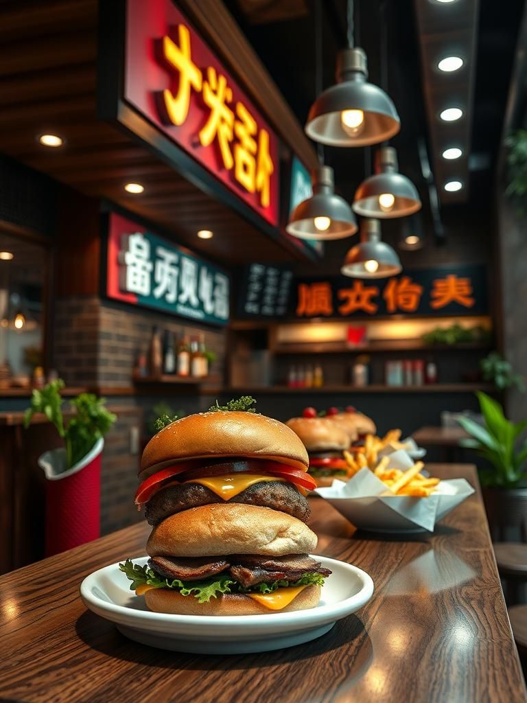 Jintai burger and steak