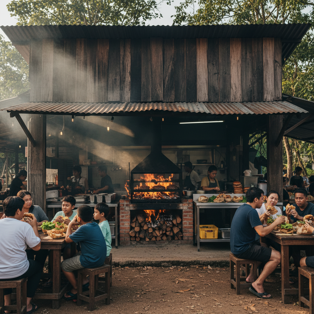 Woodfire Jotic 1 Jotik Api Kayu | Resepi Sedap