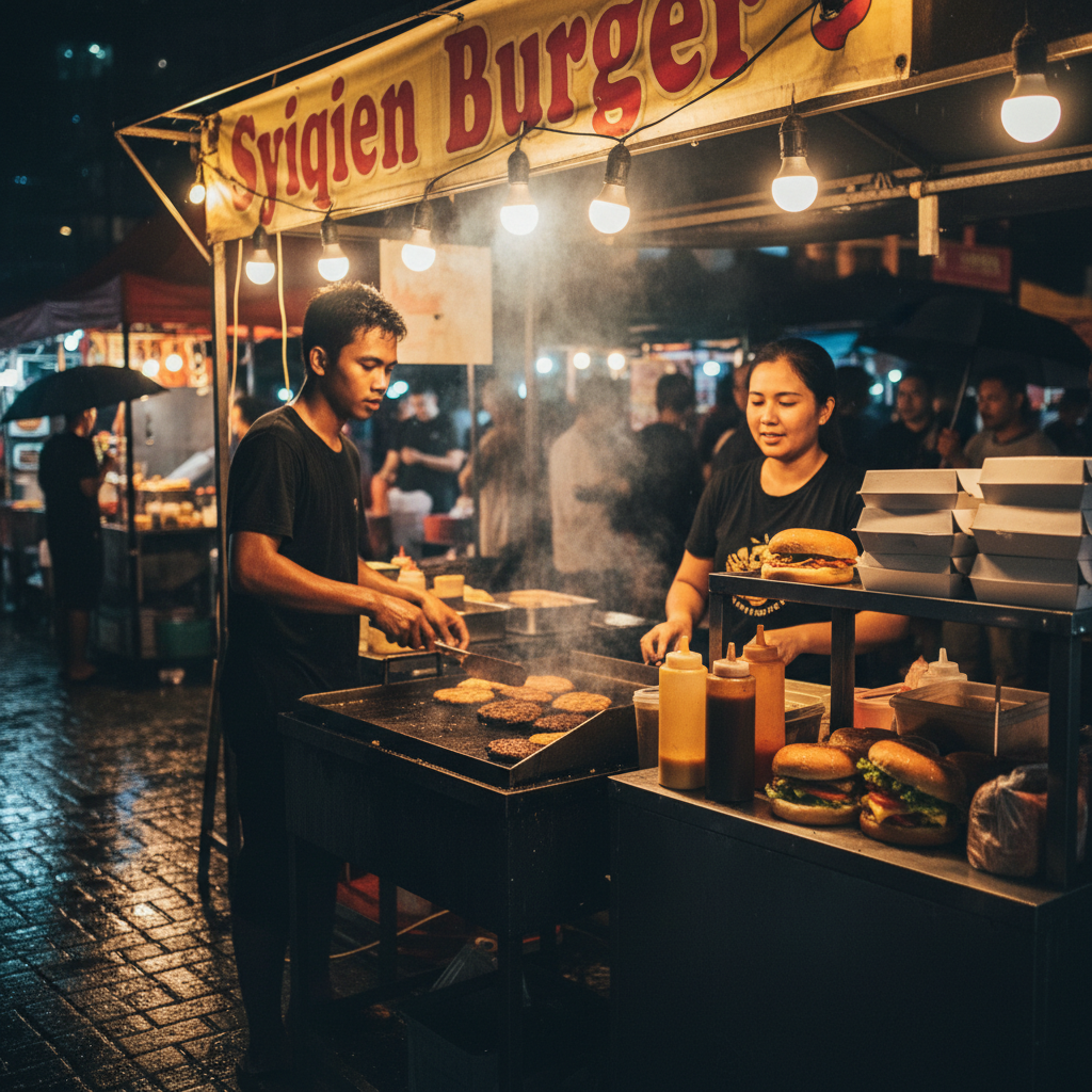 Syiqien Burger 1 Juadah Burger Siqien Sedap