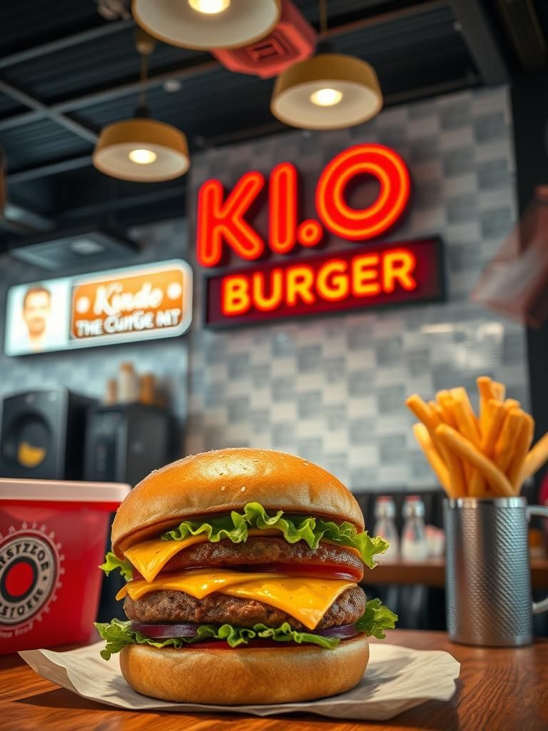 K.O BURGER 1 K.O BURGER