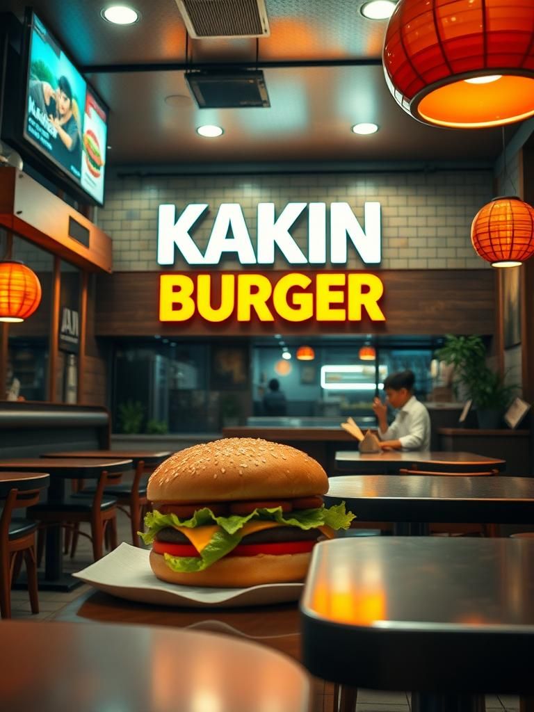 KAKIN BURGER 1 KAKIN BURGER