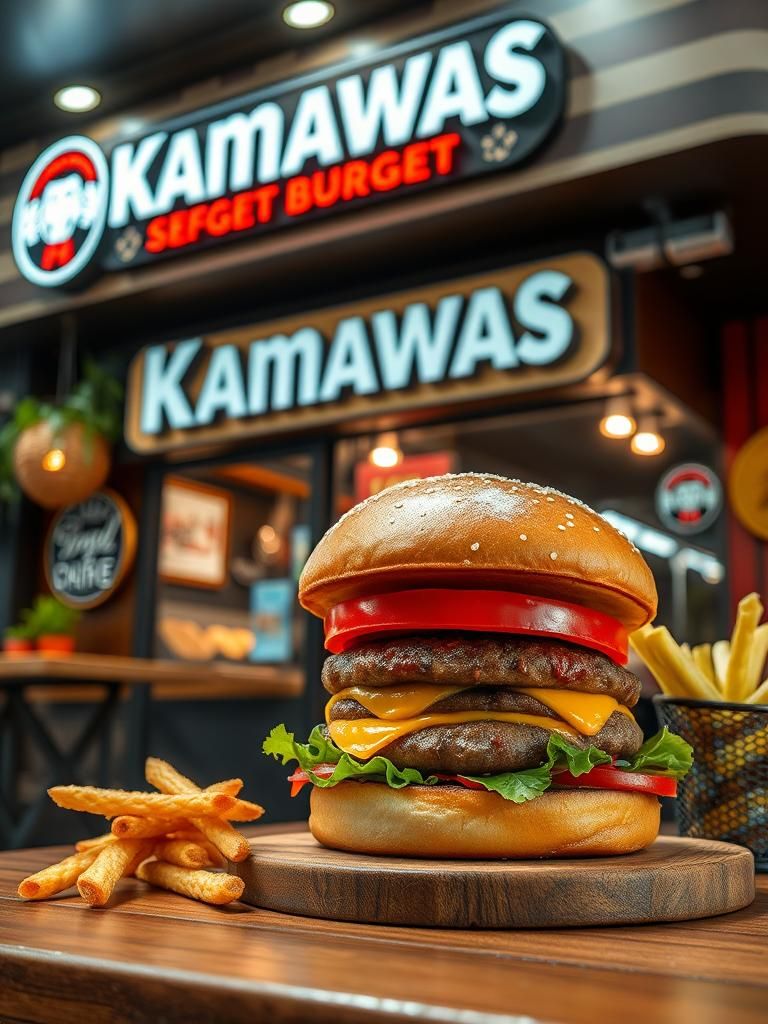 Kamawas Burger 1 Kamawas Burger