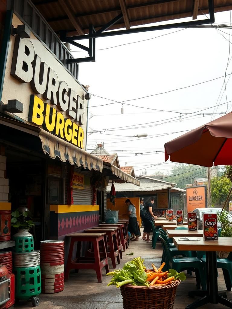 Kampung Burger Bandar Pekan
