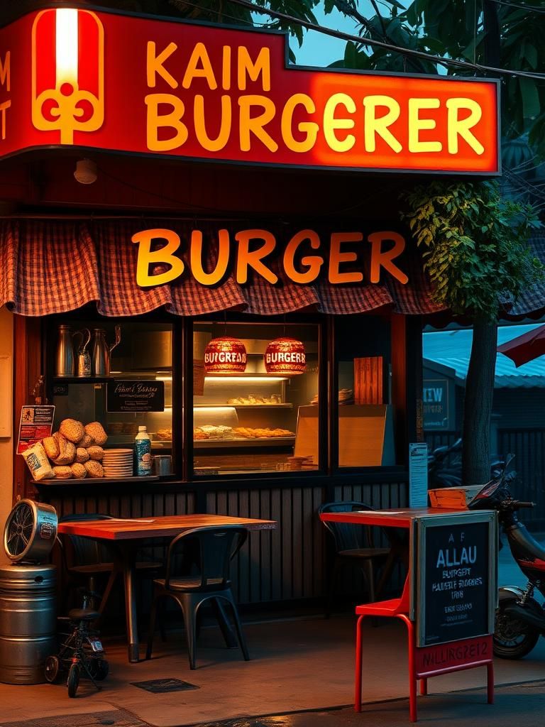Kampung Burger Batu Gajah 1 Kampung Burger Batu Gajah