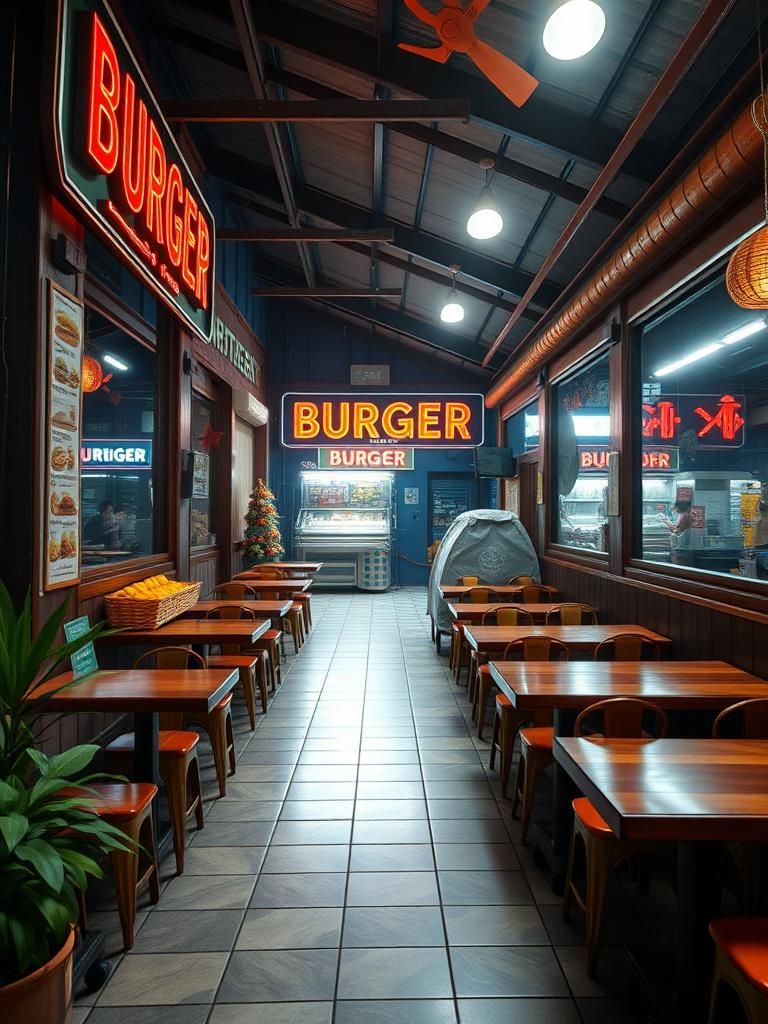 Kampung Burger Cameron Highlands 1 Kampung Burger Cameron Highlands