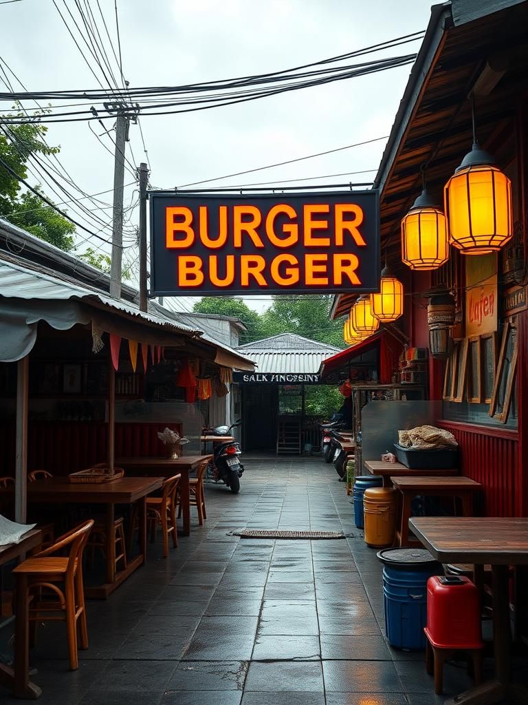 Kampung Burger Cawangan Pasir Pekan