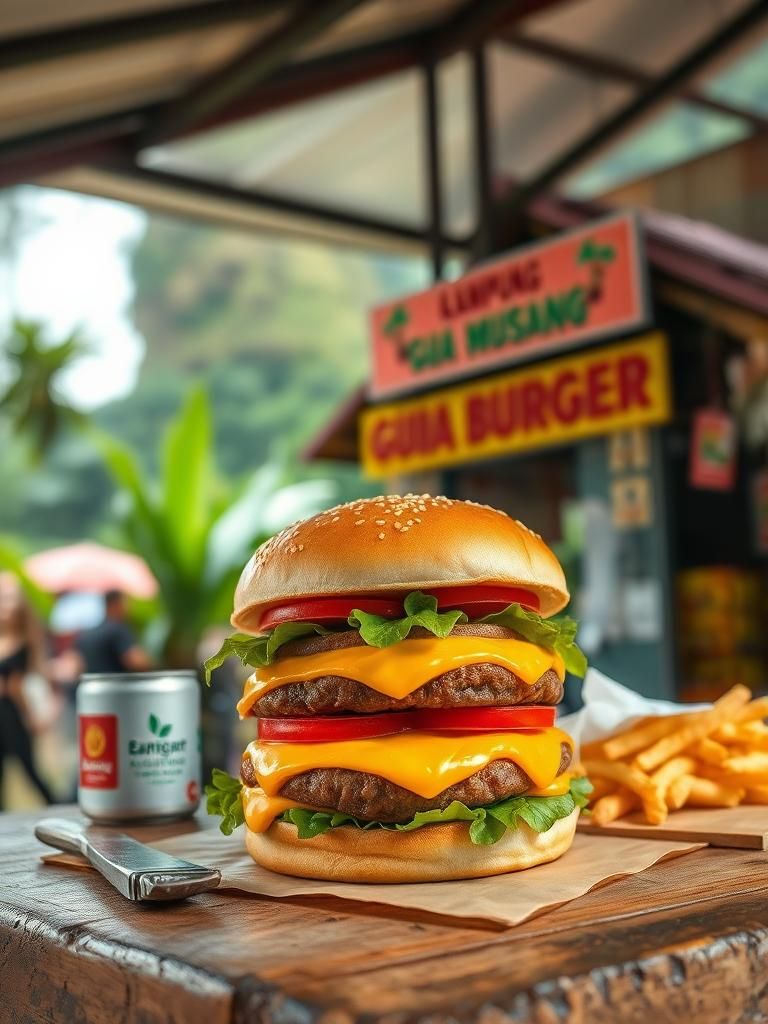 Kampung Burger Gua Musang