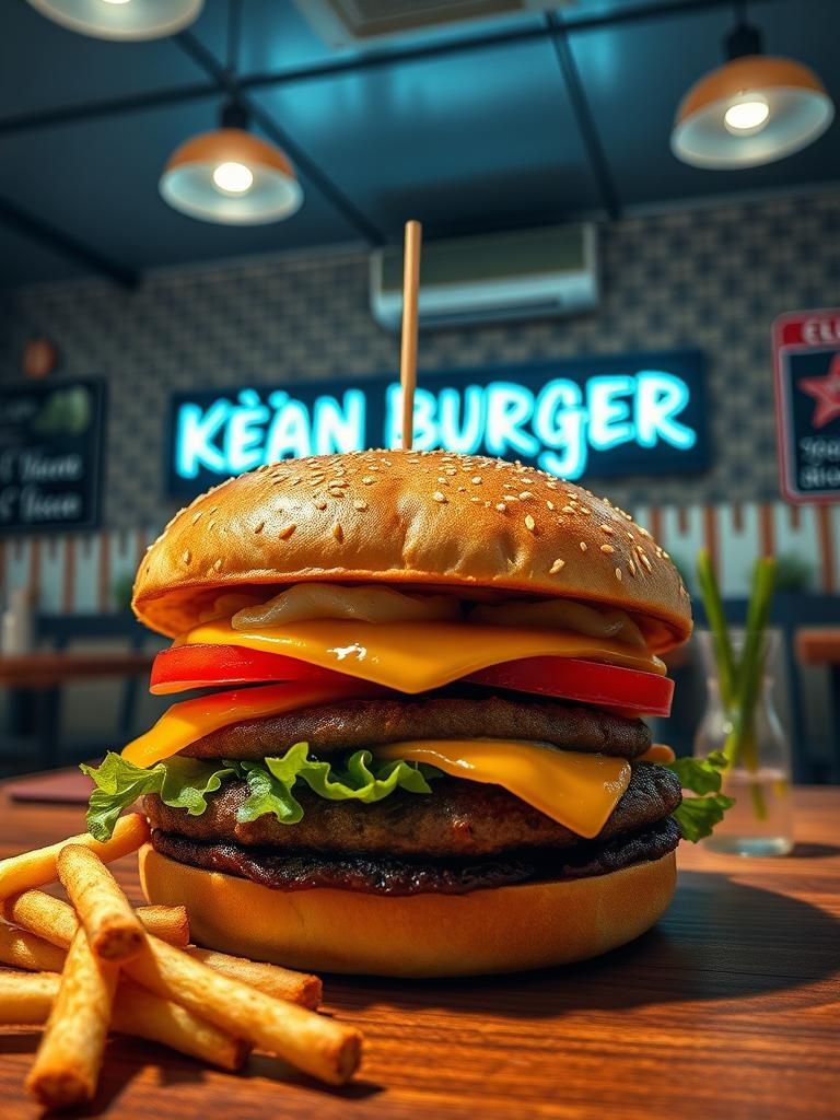 Kedai Burger A'an Burger 1 Kedai Burger A’an Burger
