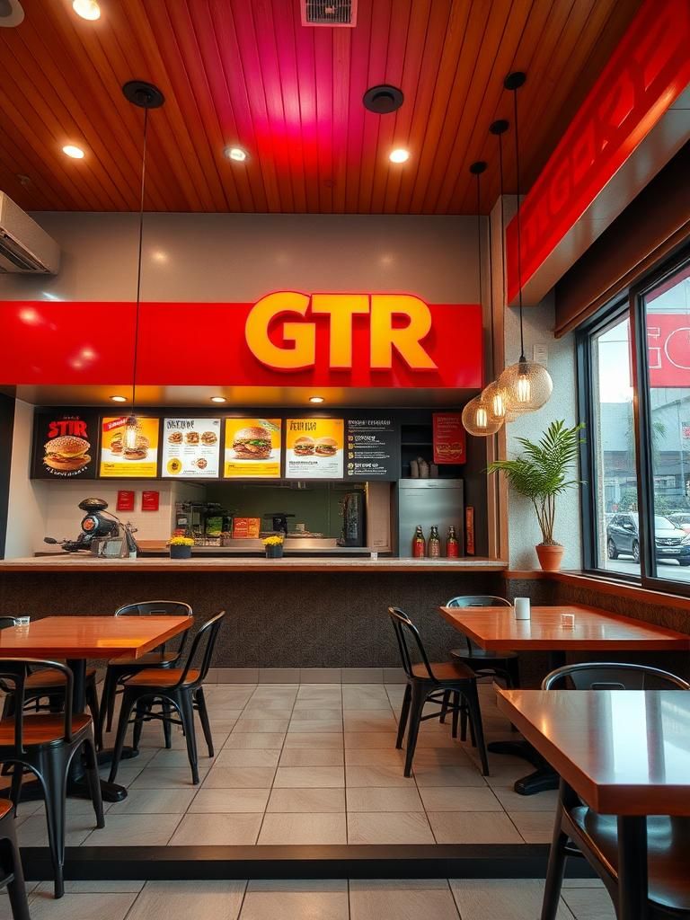 Kedai Burger GTR Kuala sg baru