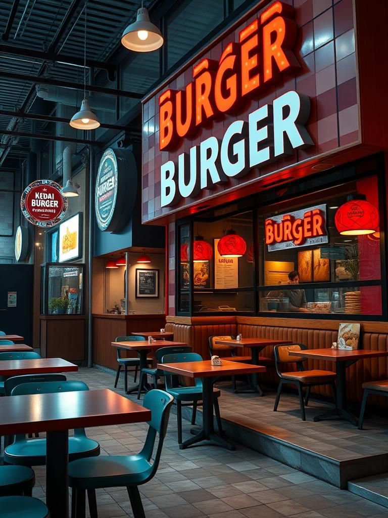 Kedai Burger kemuning 1 Kedai Burger kemuning