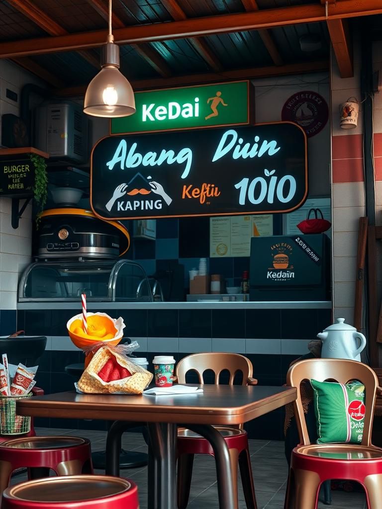 Kedai Kopi Abang Din Peket 100