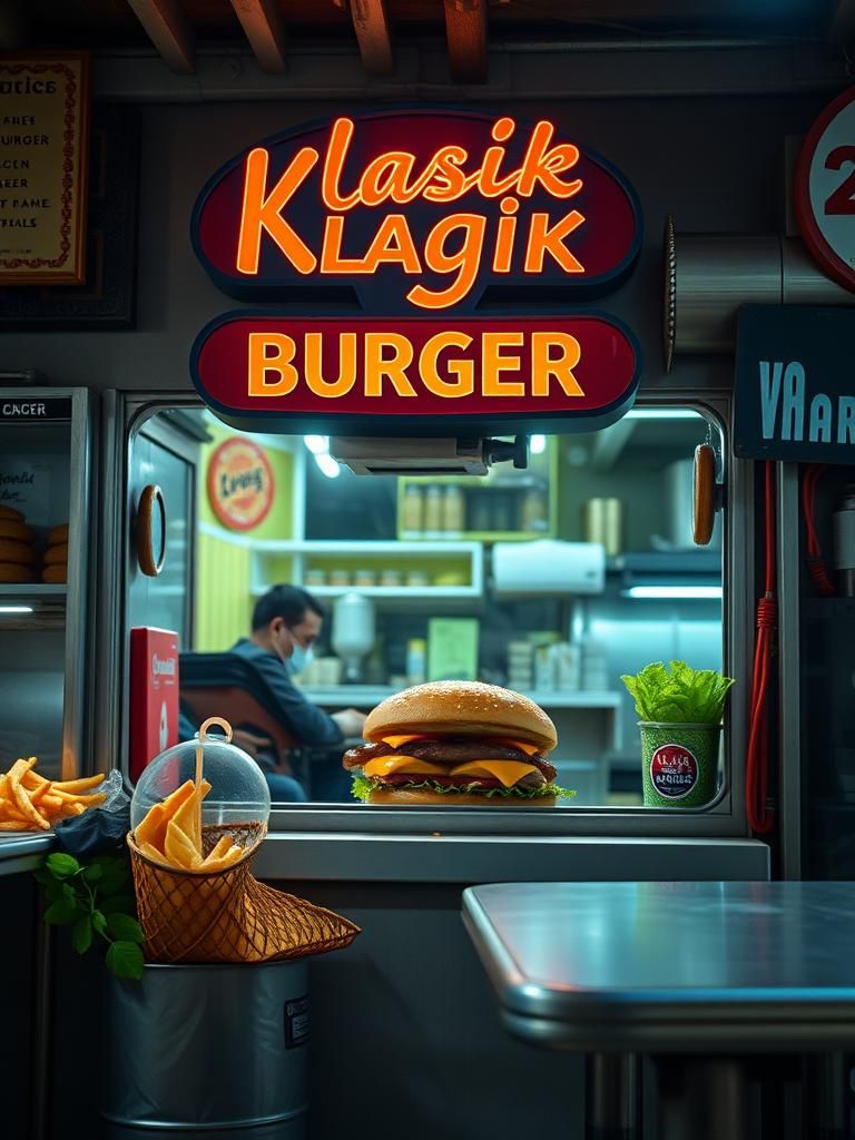 Klasik Maju Street Burger 1 Klasik Maju Street Burger
