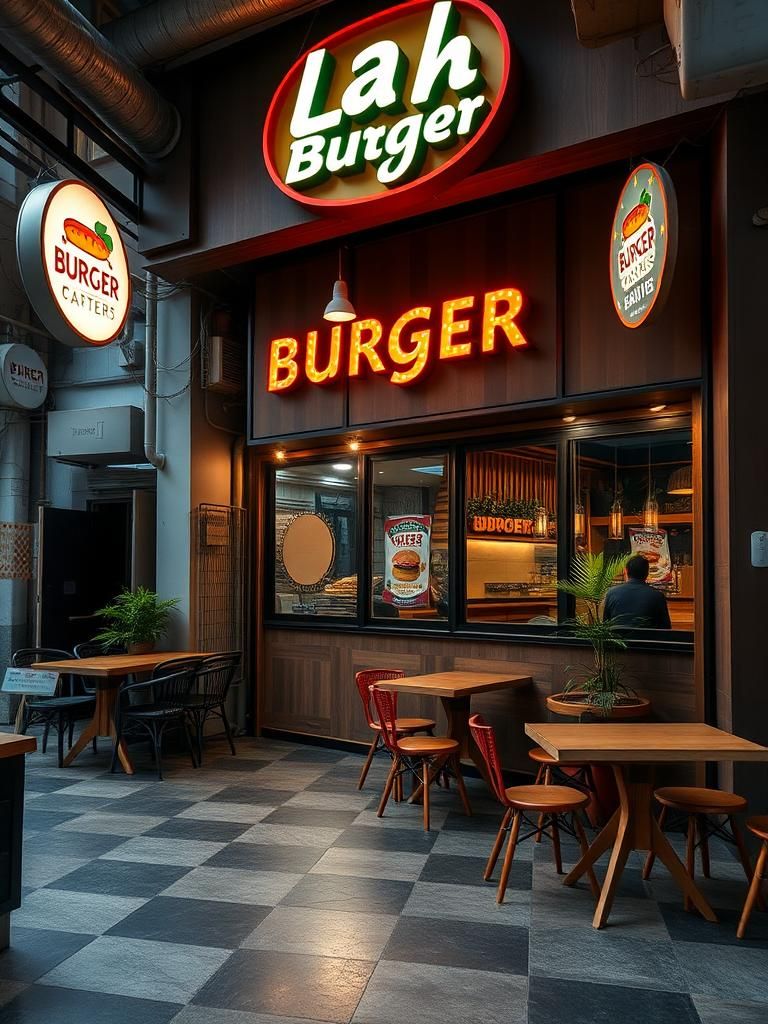 Lah Burger Jalan Kantan