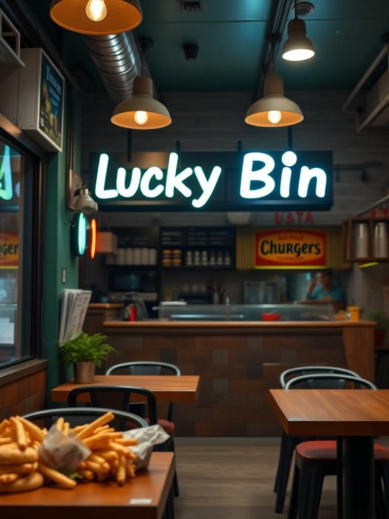 LuckyBini Burger