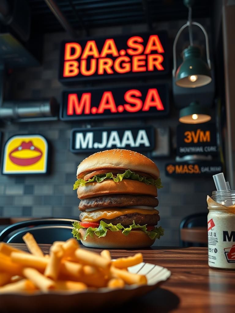M.A.S.A DAMAI BURGER