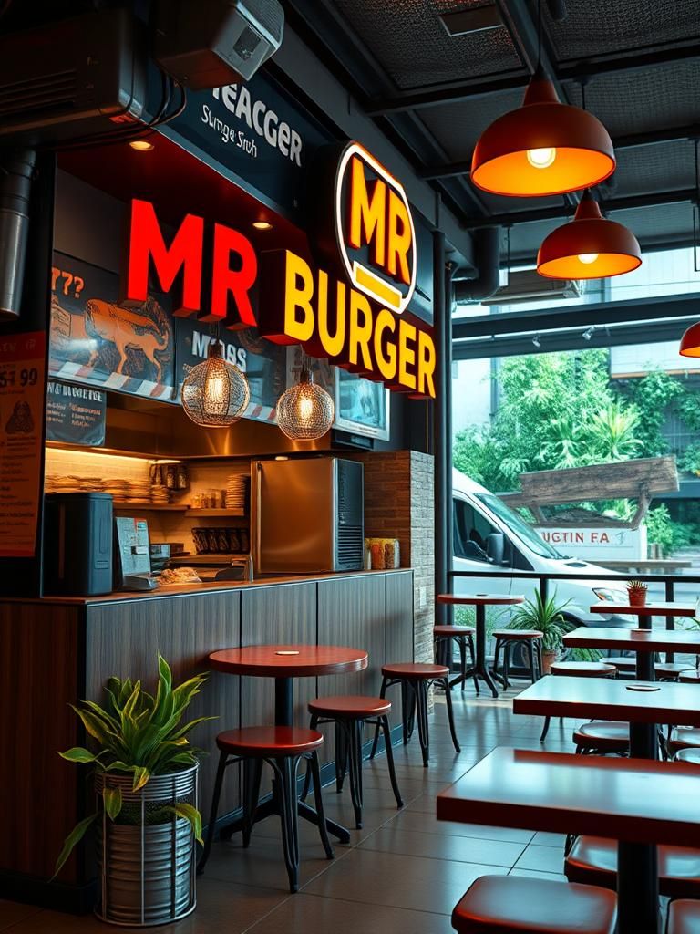 MR BURGER SHOP