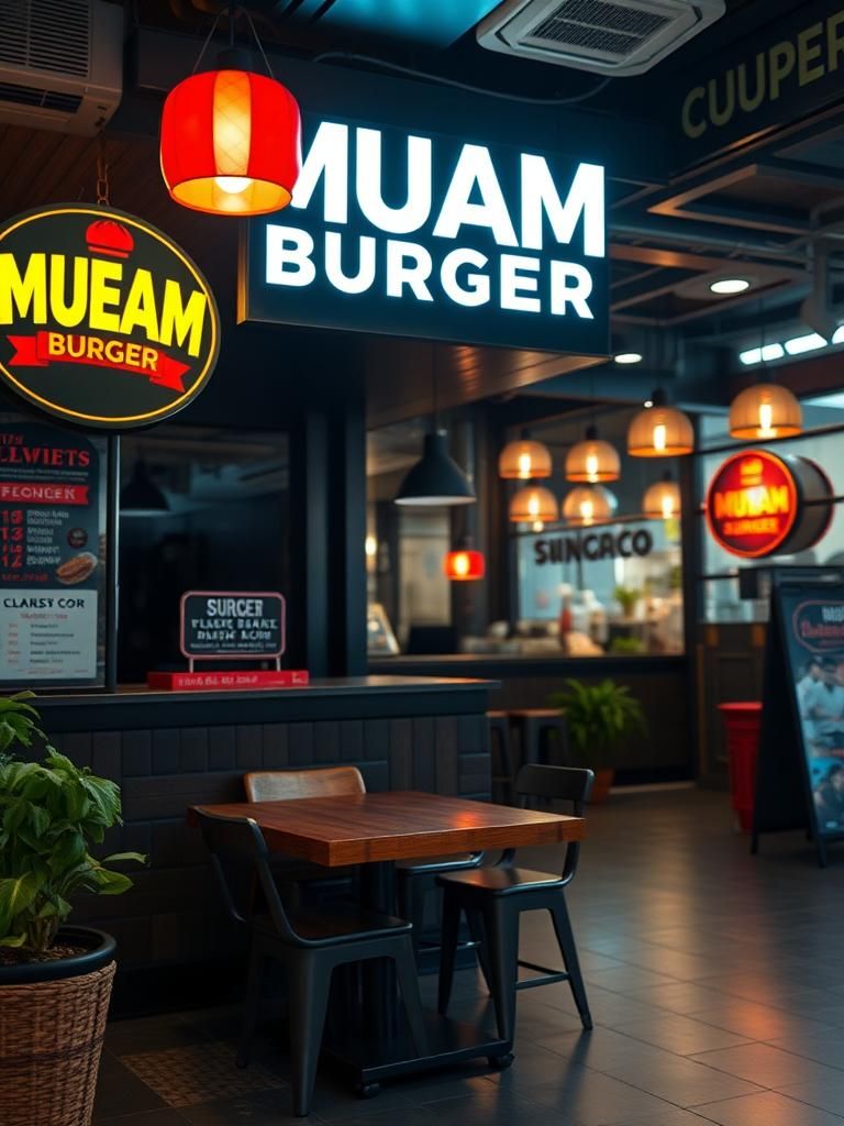 MUAM BURGER 1 MUAM BURGER
