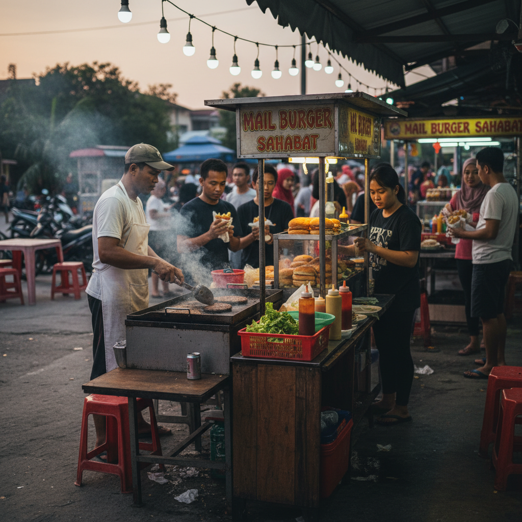 Mail Burger Sahabat 1 Mail Burger Sahabat - Rasa Istimewa