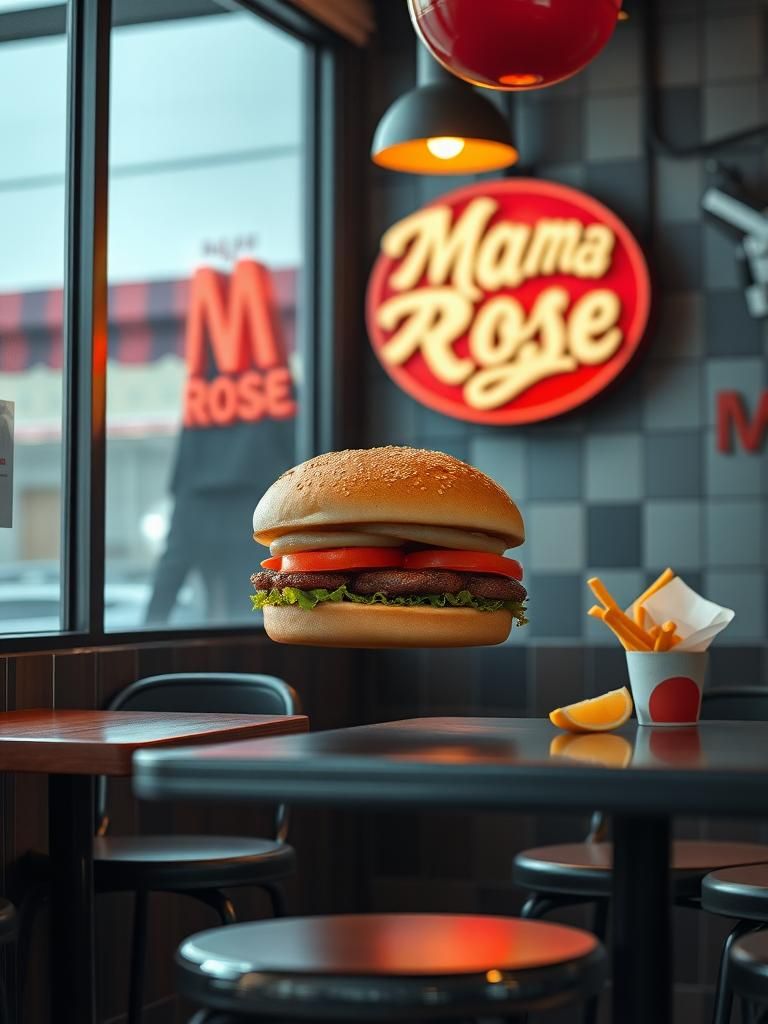 Mama Rose Burger 1 Mama Rose Burger