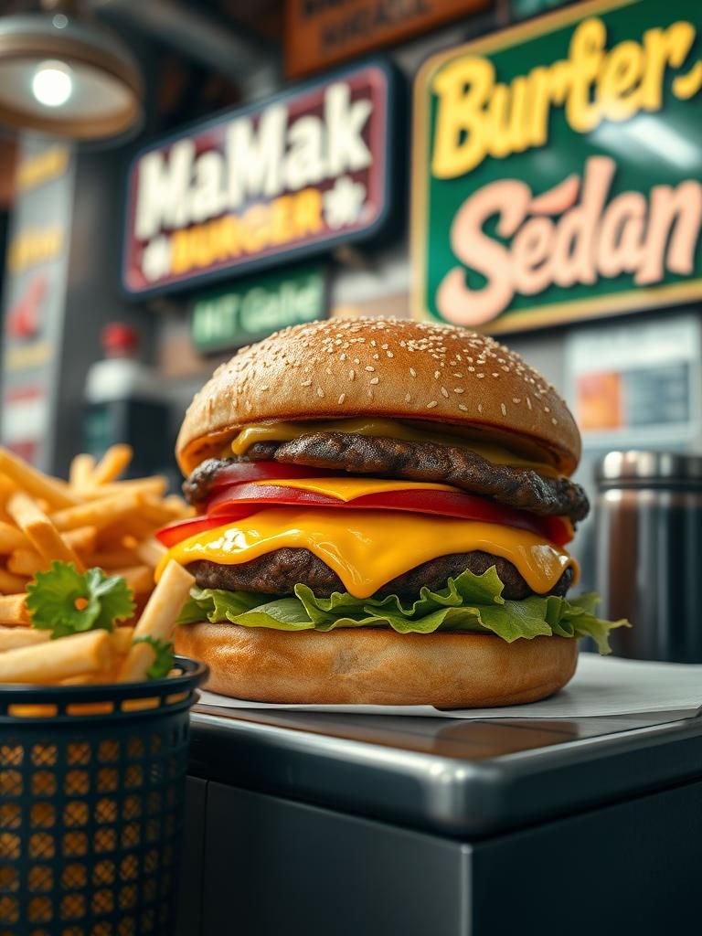 Mamak Burger Sedap