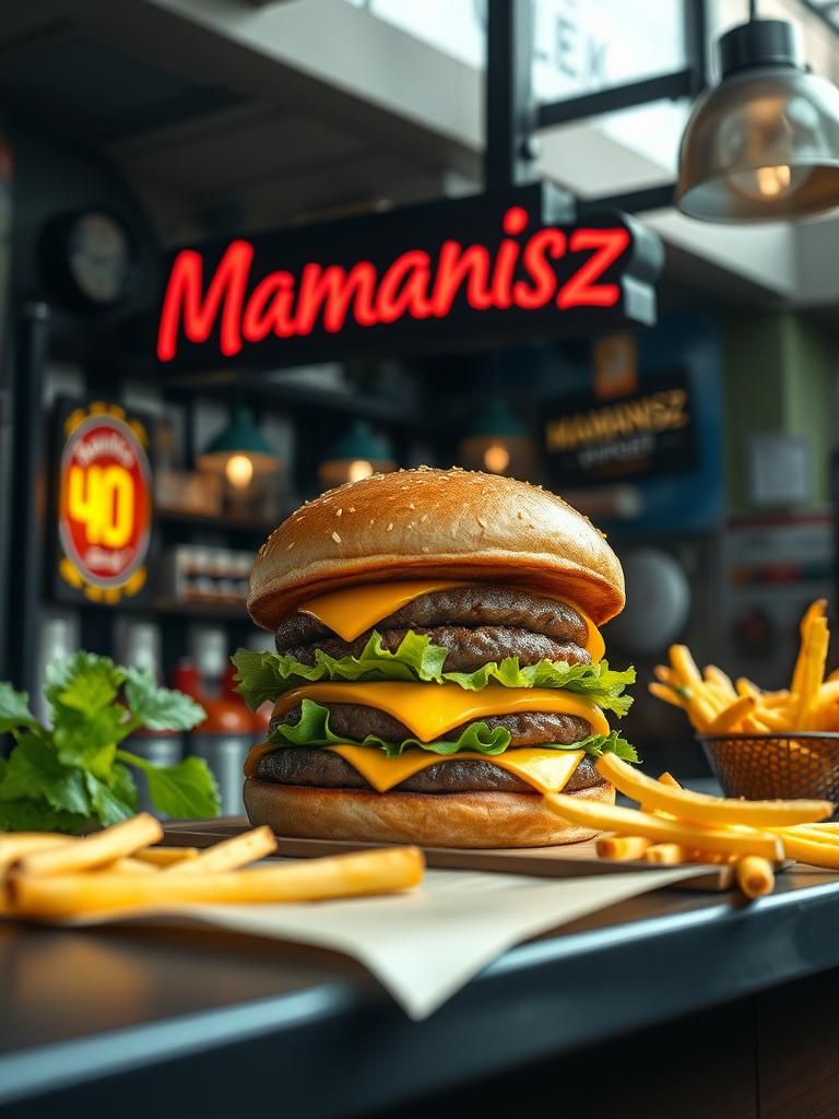 Mamanisz Burger 1 Mamanisz Burger