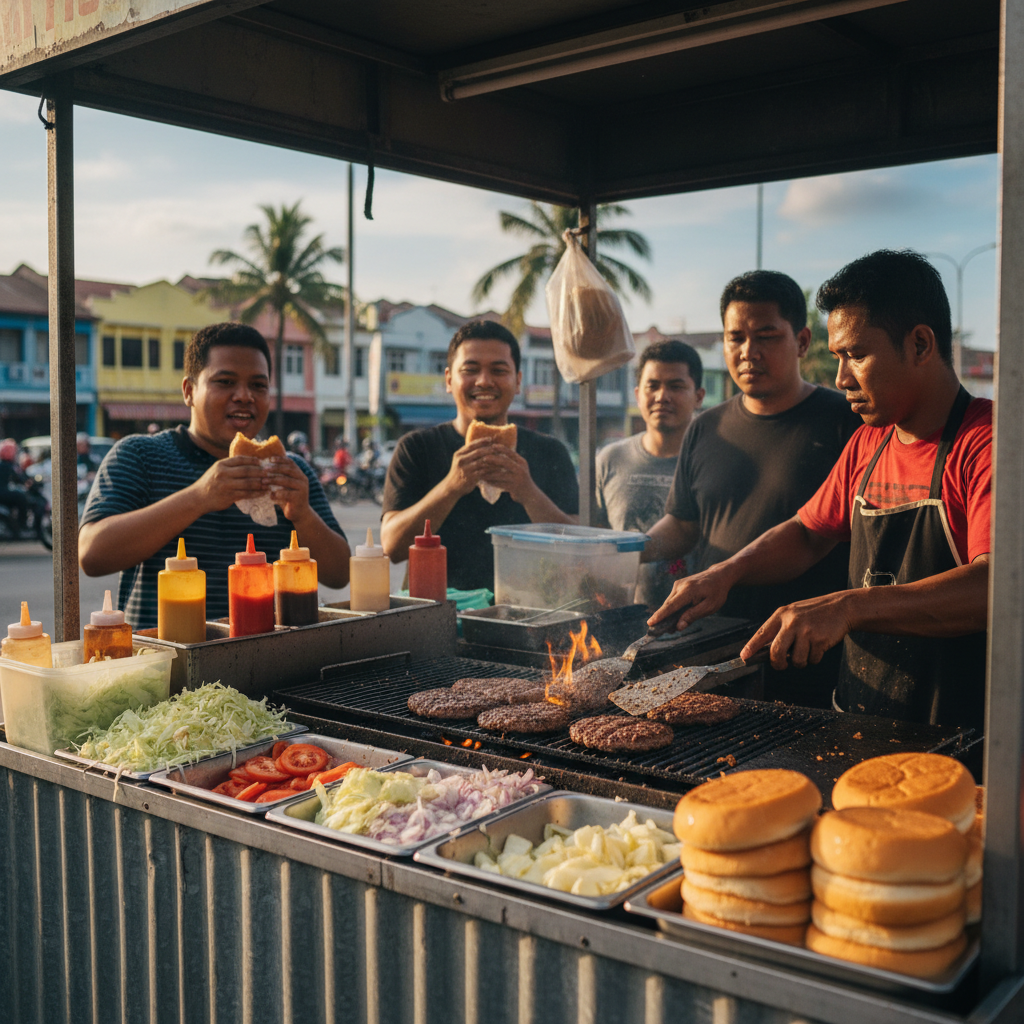 Mat Ju Burger: Resepi Mudah & Sedap