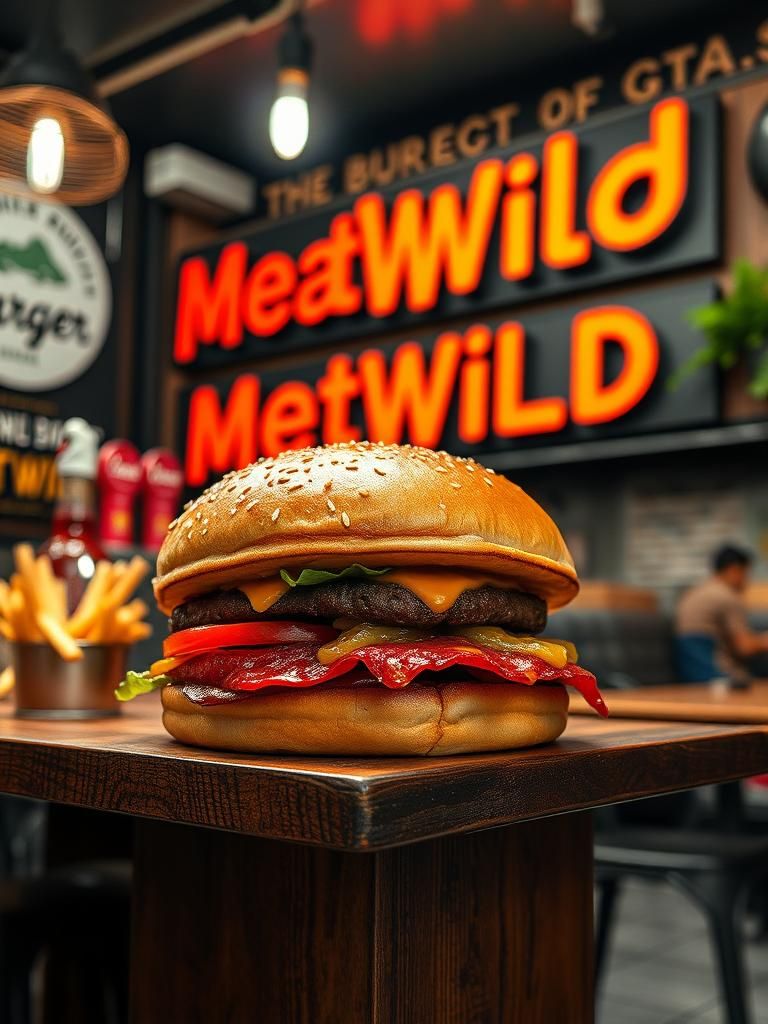 MeatWild Burger肉野漢堡