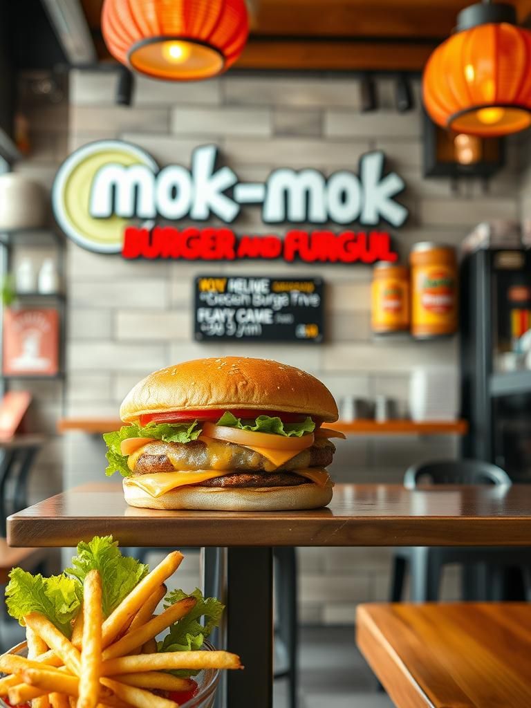 Mok-mok Burger Celup 1 Mok-mok Burger Celup