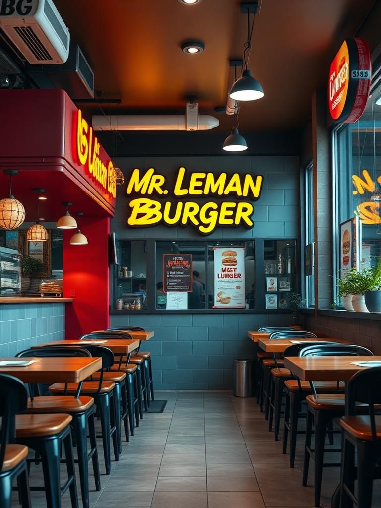 Mr. Leman Burger 1 Mr. Leman Burger