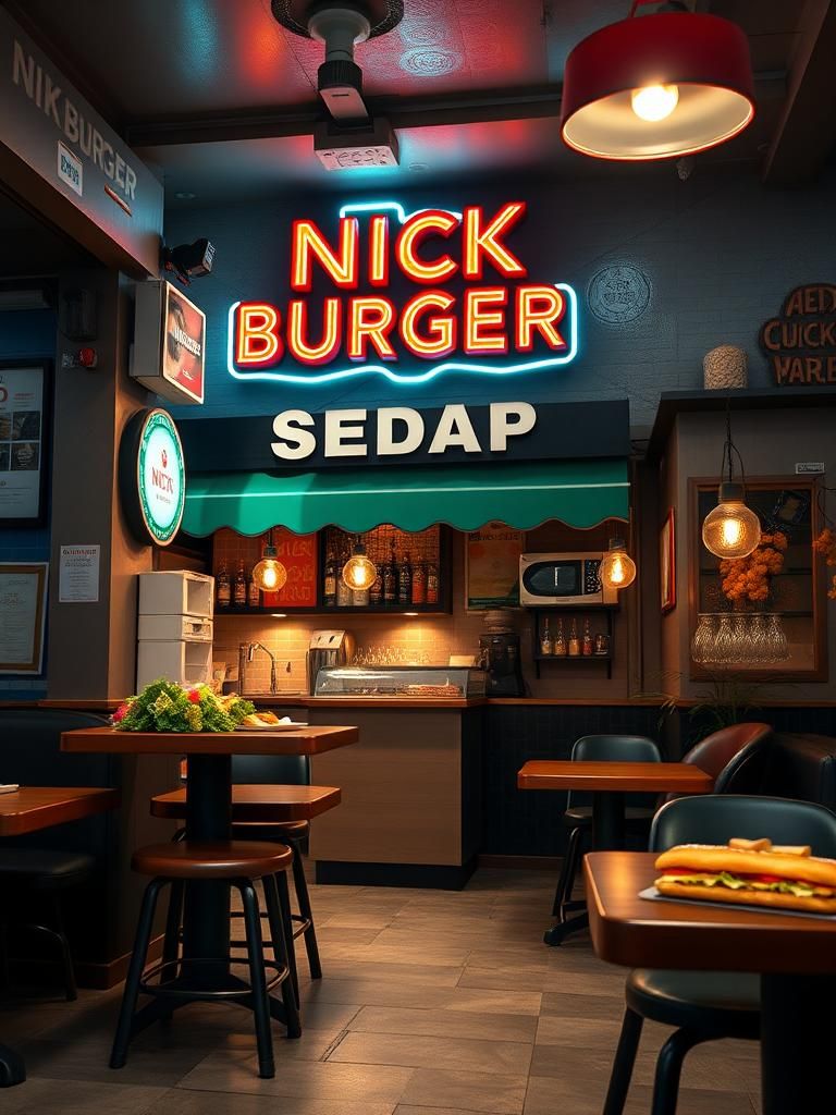 NICK BURGER SEDAP 1 NICK BURGER SEDAP