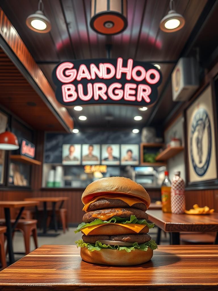 NgamHoo Burger pinggiran usj