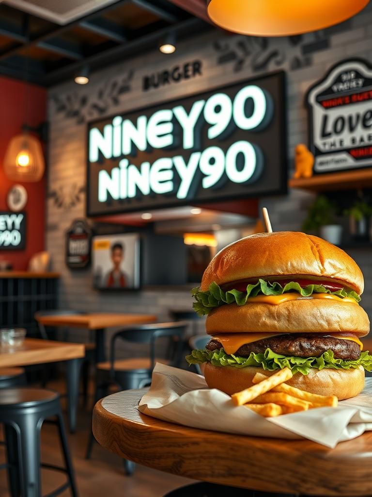 Ninety⁹⁰ Burger
