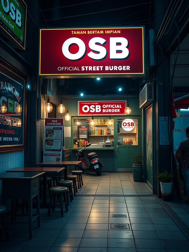 OSB OFFICIAL STREET BURGER @ TAMAN BERTAM IMPIAN