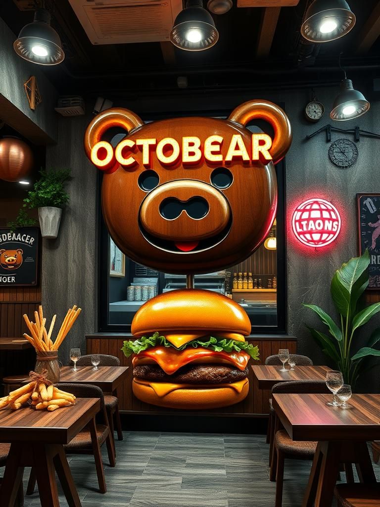 Octobear Burger