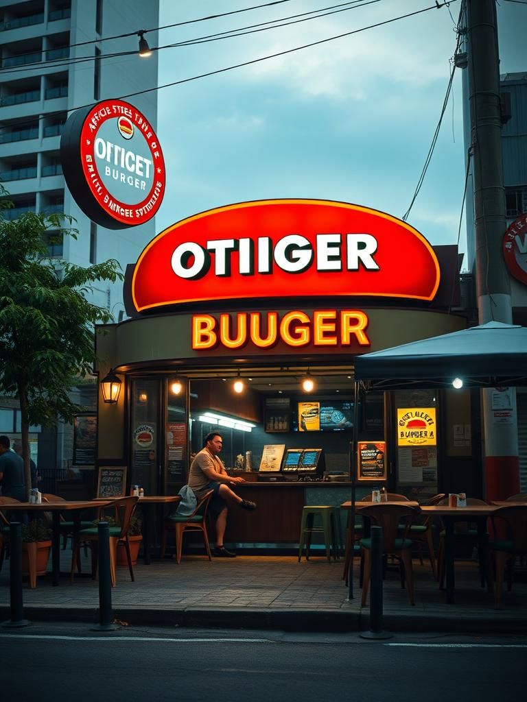 Official Street Burger @ Tasik Jaya