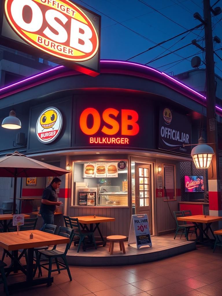 Official Street Burger (OSB) @ Senai Econsave 1 Official Street Burger (OSB) @ Senai Econsave