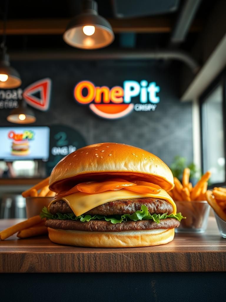 OnePit Crispy Burger 1 OnePit Crispy Burger