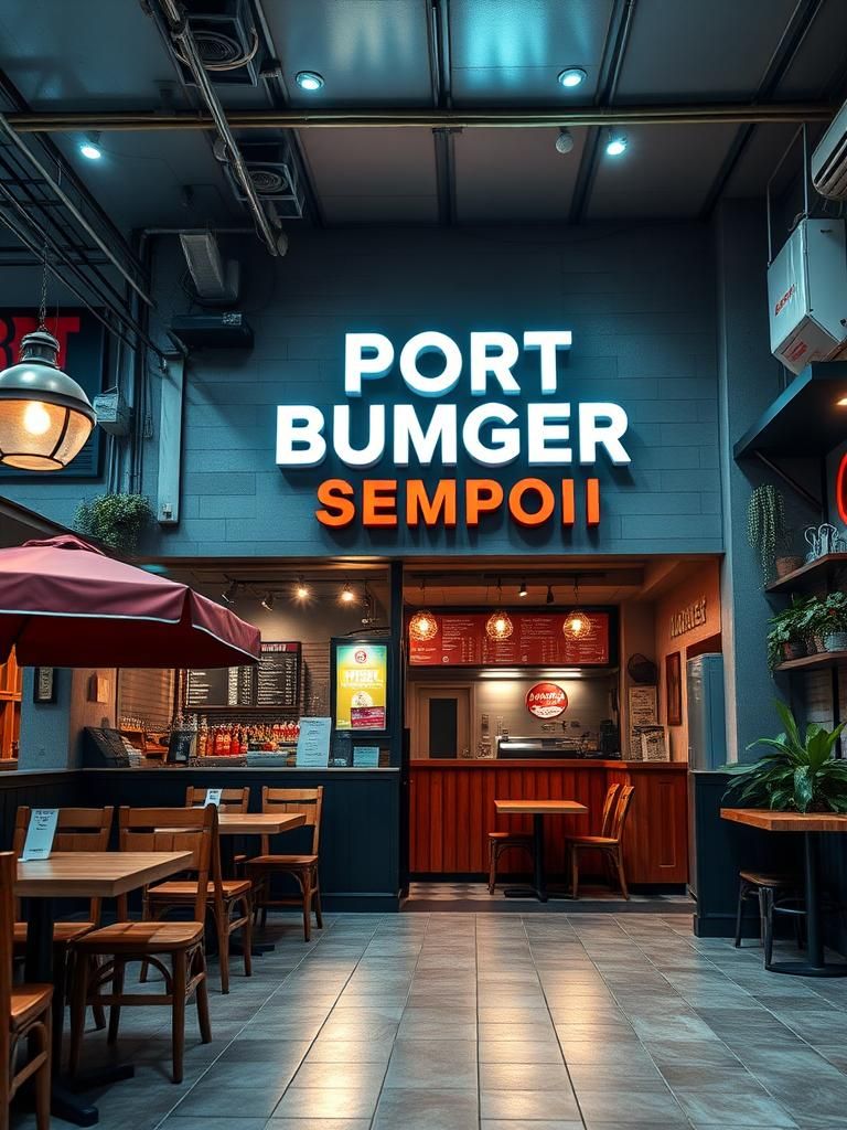 PORT BURGER SEMPOI 1 PORT BURGER SEMPOI