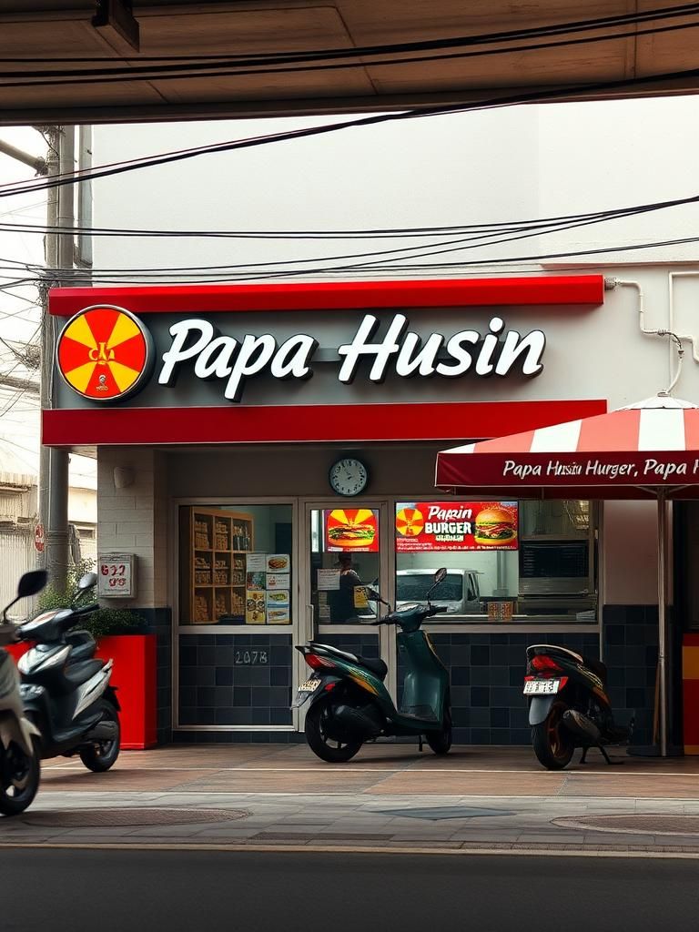 Papa Husin Burger (AZ Car Wash)