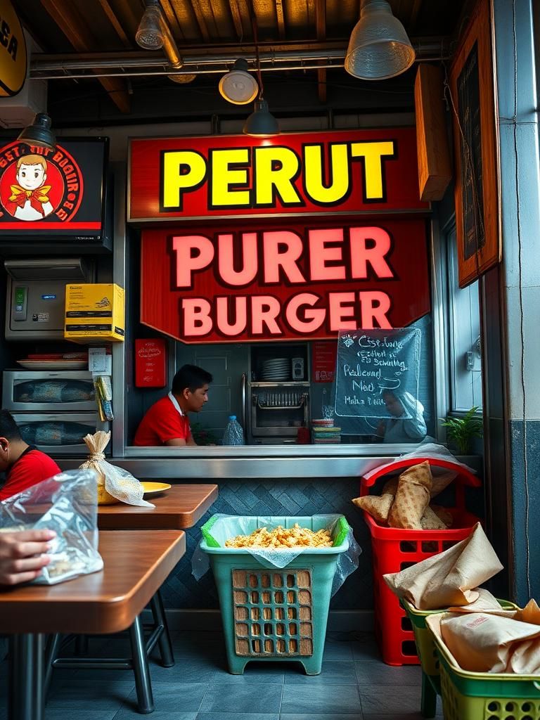 Perut the Street Burger